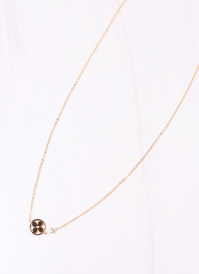 Mahon Necklace with Charm GOLD