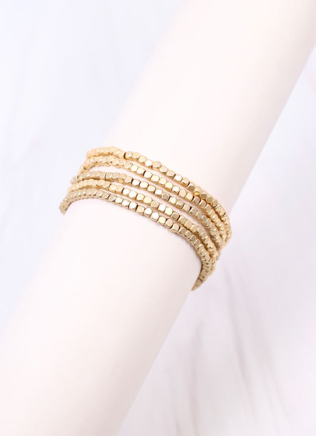 Lovegood Bracelet Set MATTE GOLD