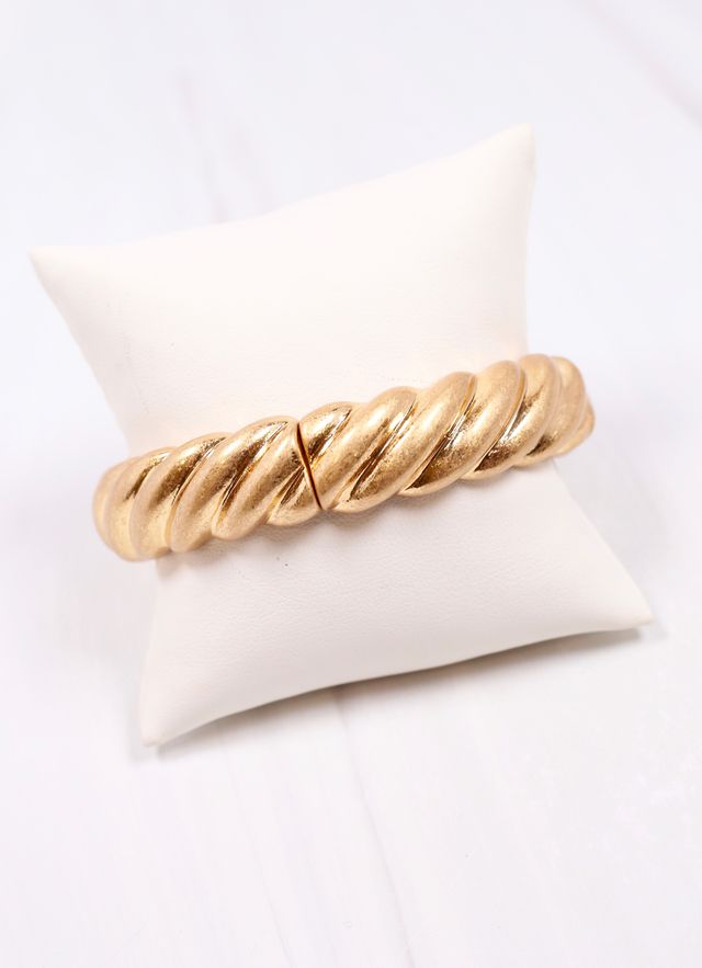 Barbarina Metal Bracelet GOLD