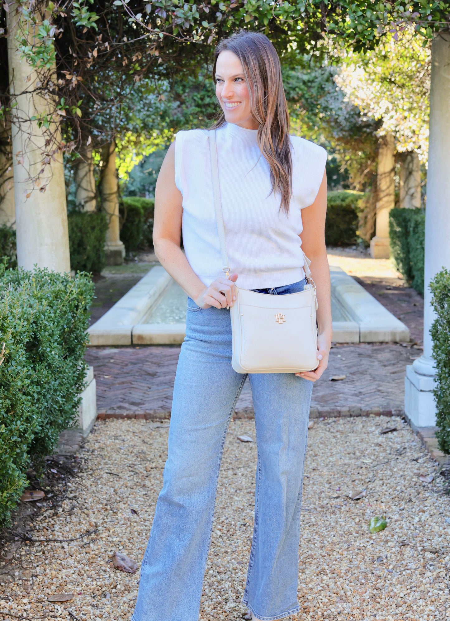 Bethany Crossbody CREAM