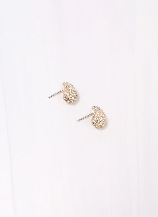 Reynaldo CZ Teardrop Earring GOLD