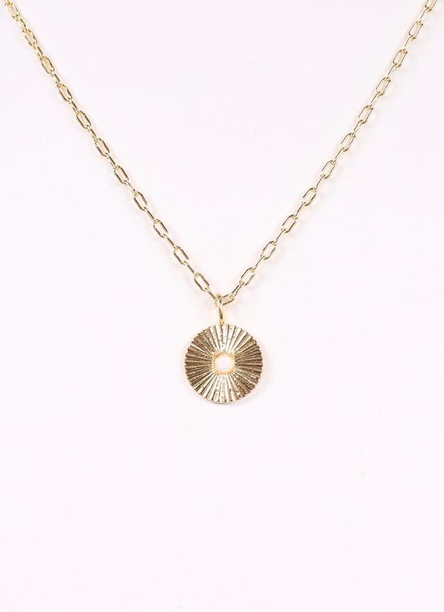 Dowden Charm Necklace GOLD