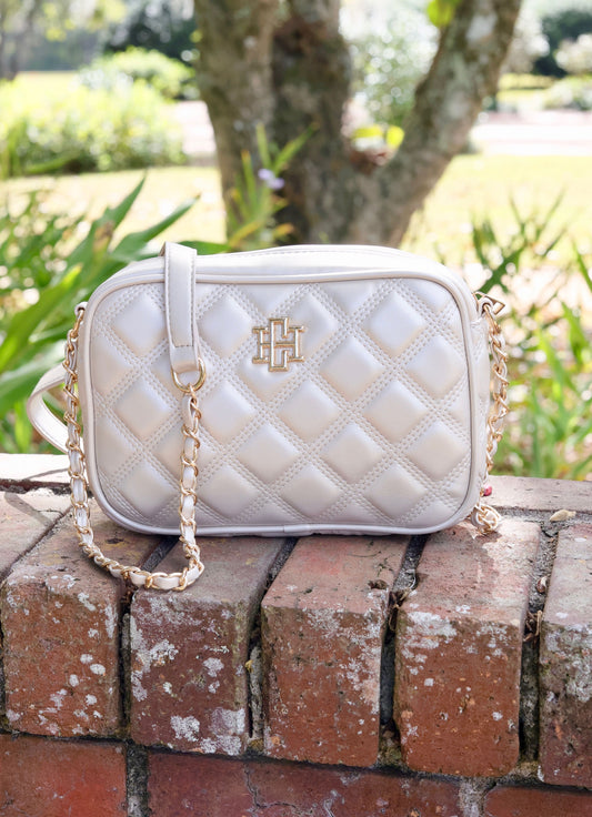 Bryce Crossbody PEARL QUILTED DQ