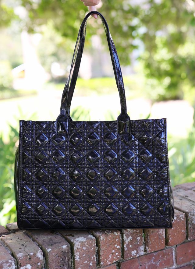 Shane Tote Black Patent LQ