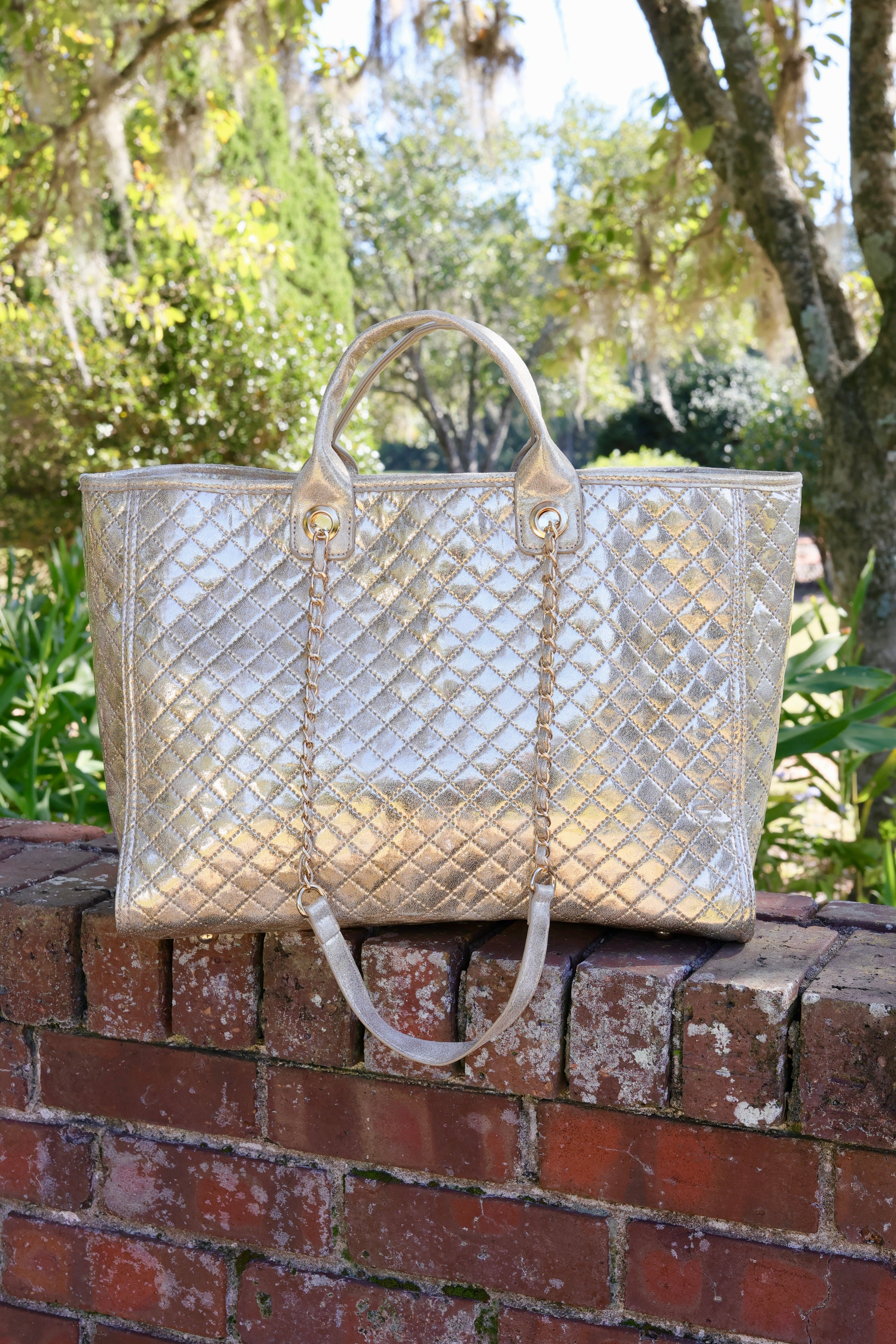 Hobo Carol handbag hotsell in Champagne Pearl