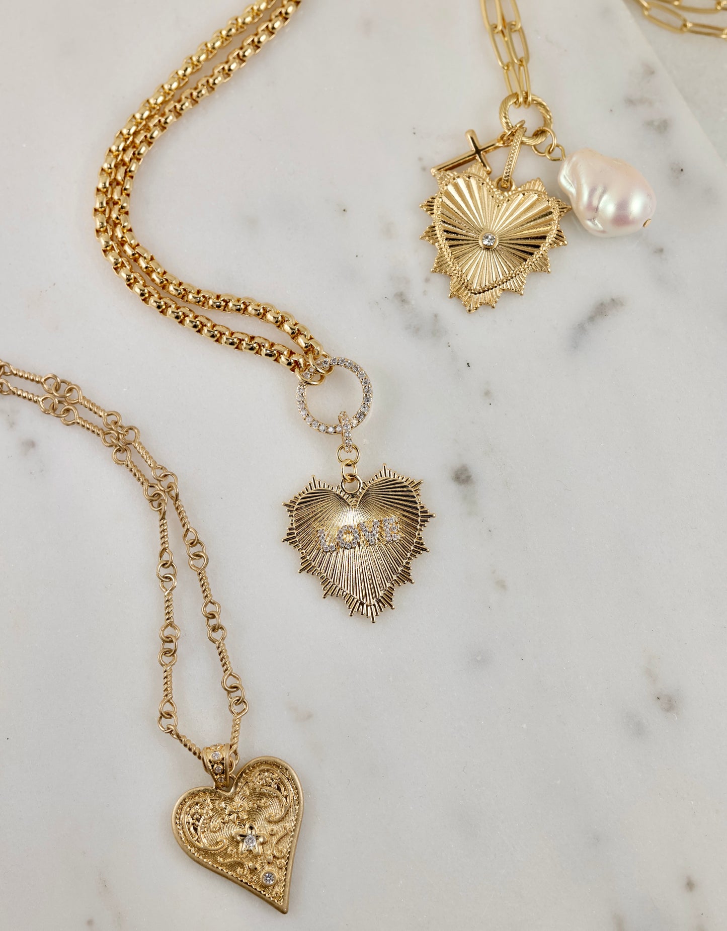 Heart Necklace Bundle