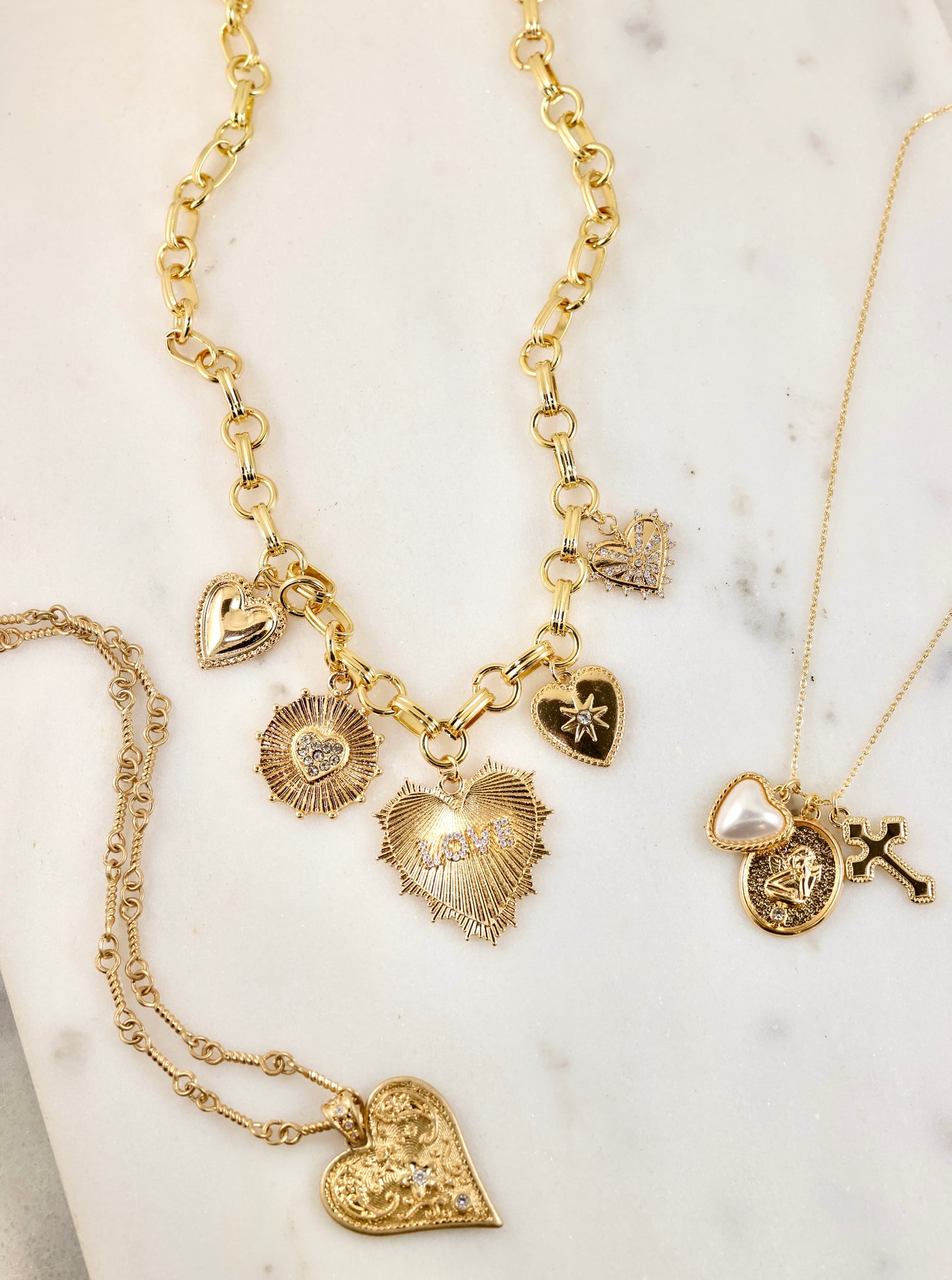 Charm Necklace Bundle