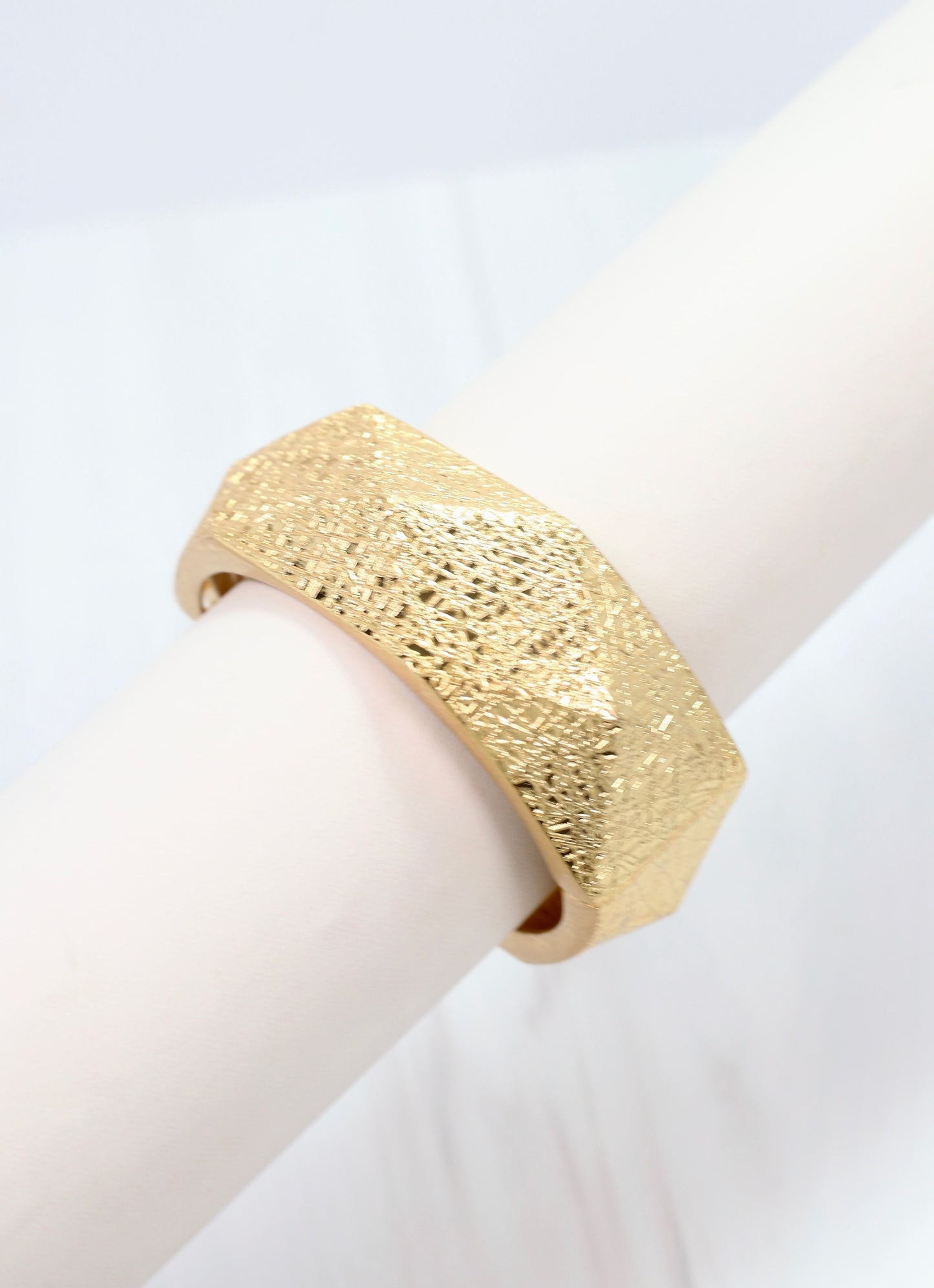 Spears Textured Cuff Bracelet GOLD