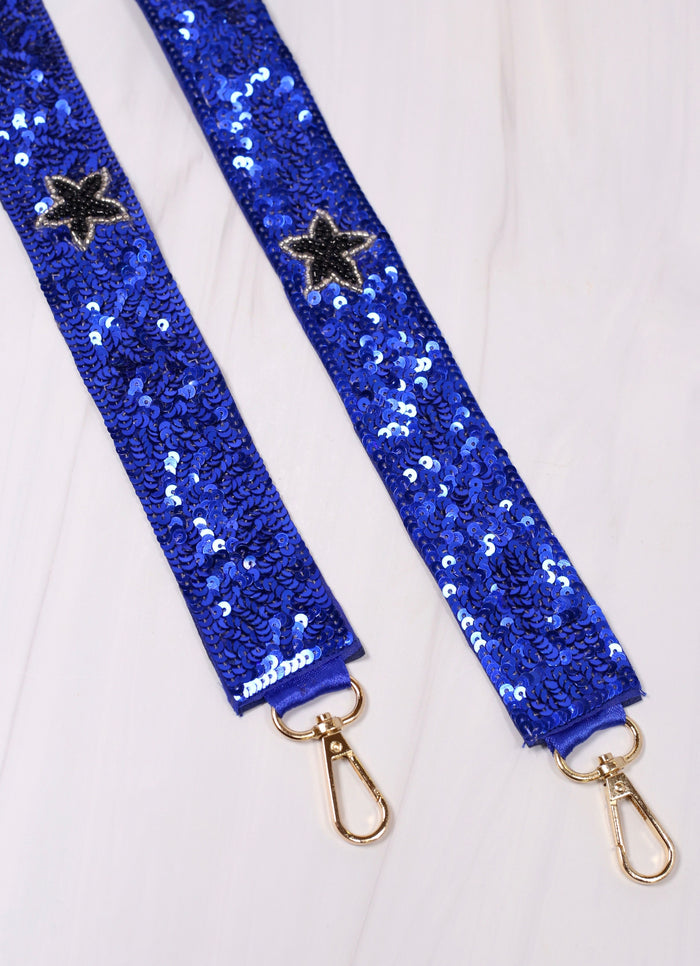 Soffey Sequin Star Strap ROYAL BLUE