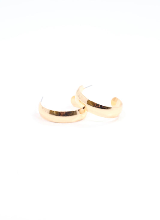 Grimm Hoop Earring SHINY GOLD