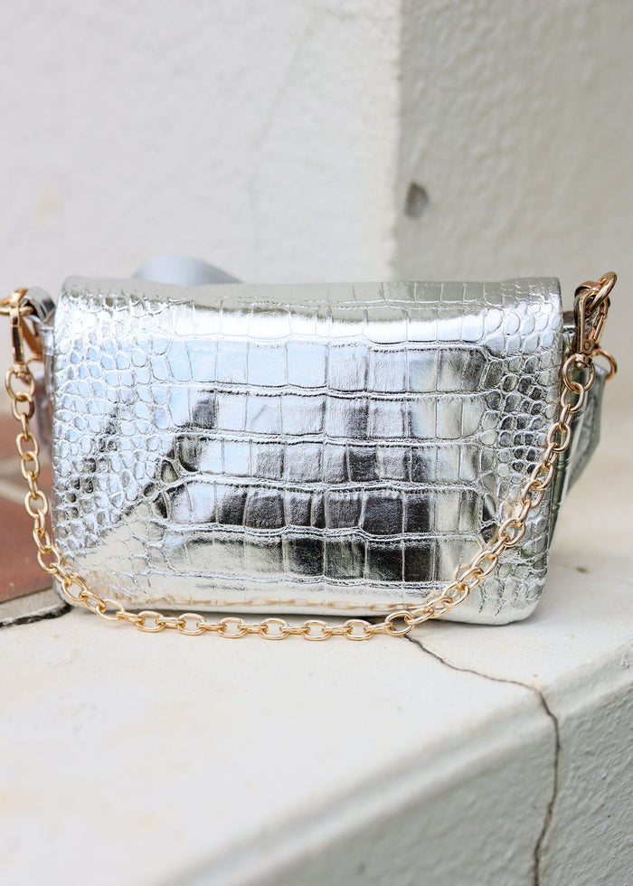 Cassidy Clear Crossbody METALLIC TAN – Caroline Hill