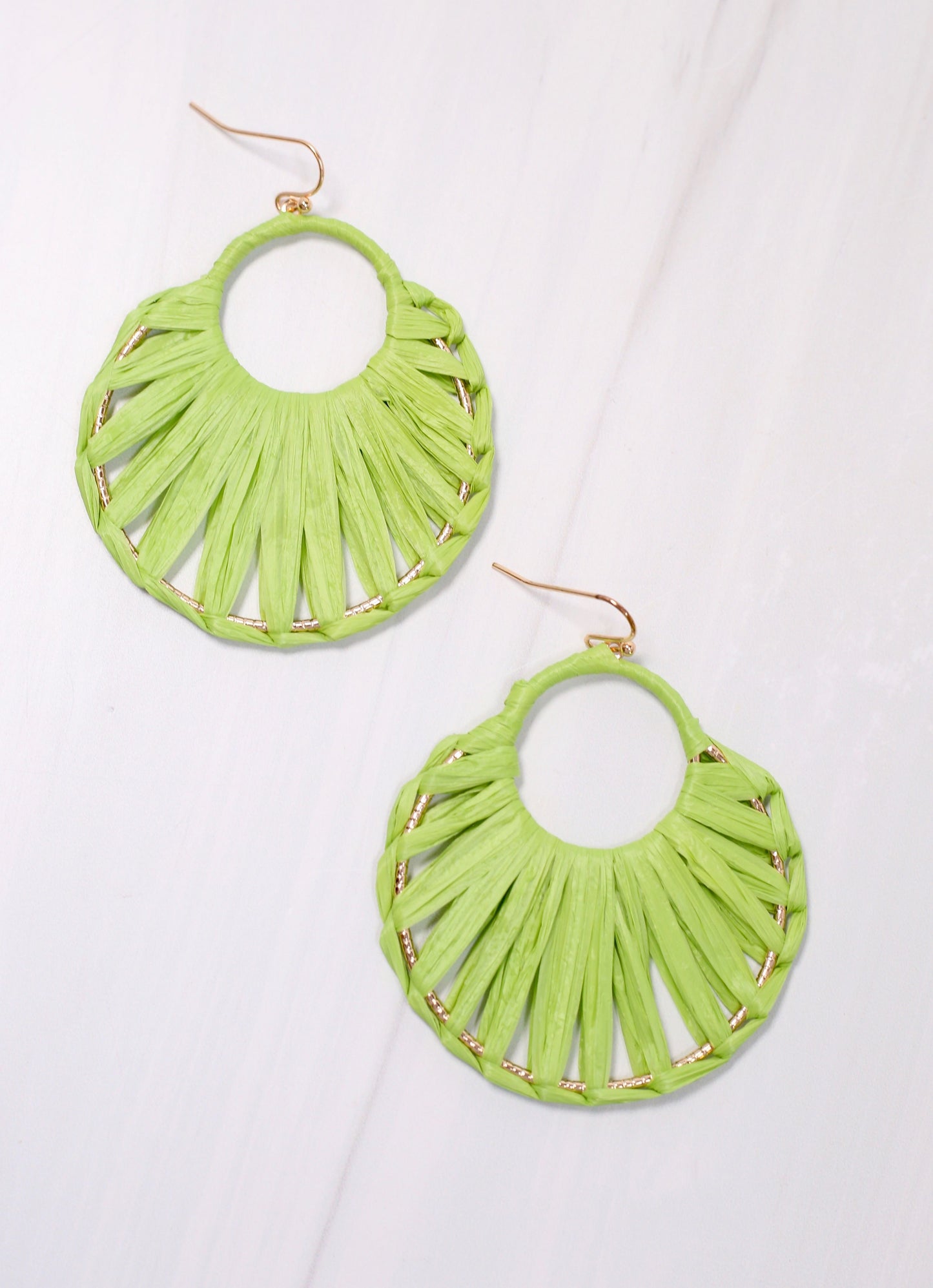 Brackley Wrapped Earring GREEN