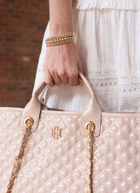 Melissa Tote Bag Nude Patent SQ