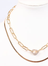 Loren Layered Necklace GOLD