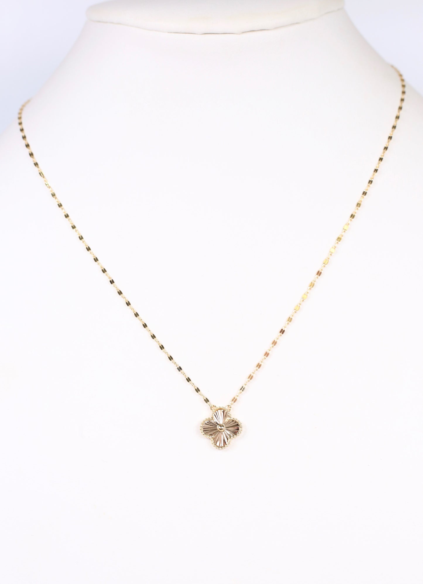 Wray Clover Necklace GOLD