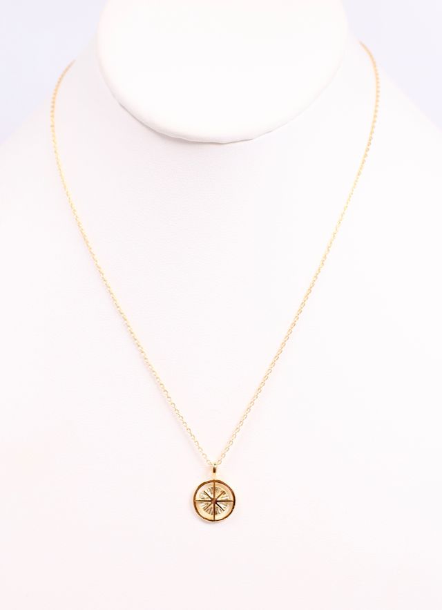 Jermyn Charm Necklace GOLD