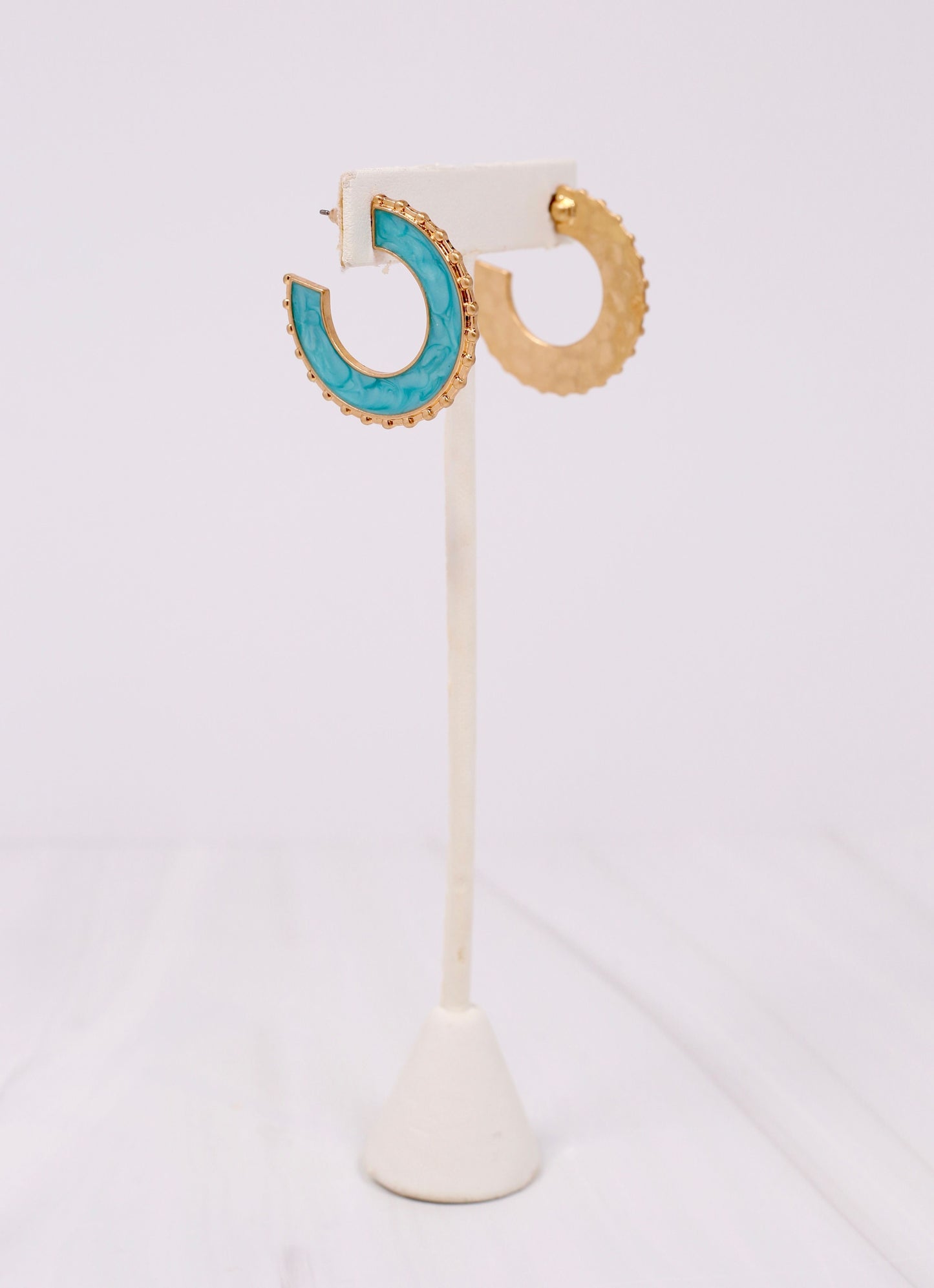 Trenton Hoop Earring TURQUOISE