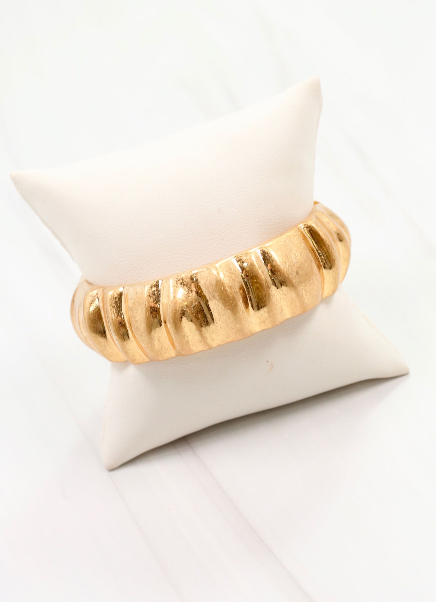 Hightower Cuff Bracelet WORN GOLD