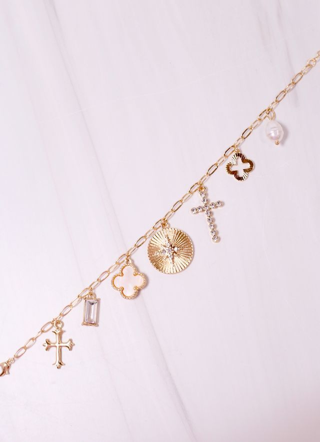 Mipsy Charm Bracelet GOLD