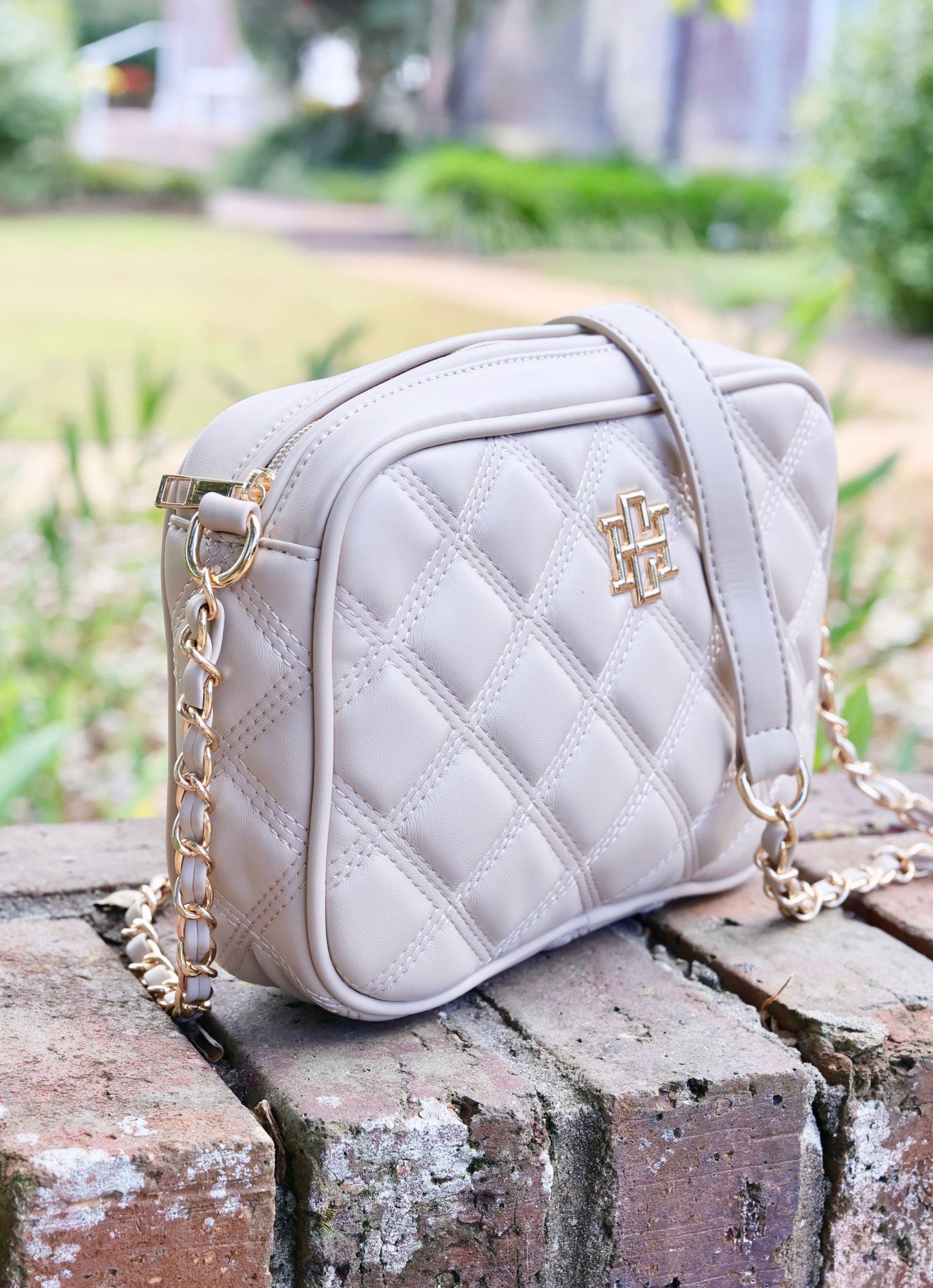 Bryce Crossbody NUDE QUILTED DQ