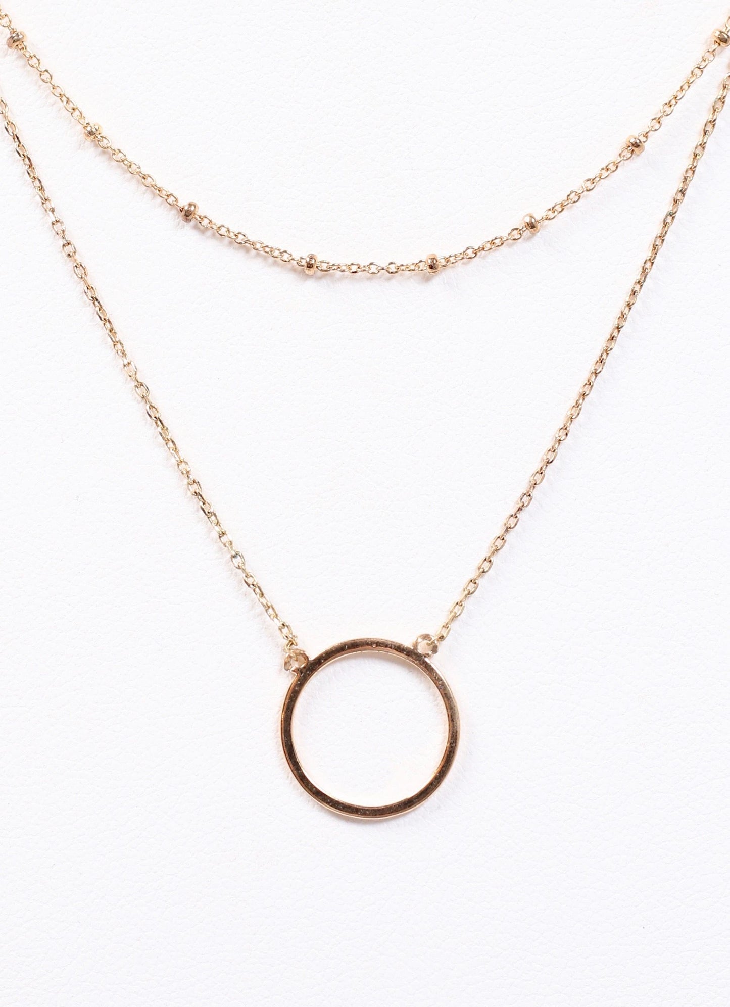 Sweet Moment Layered Necklace GOLD