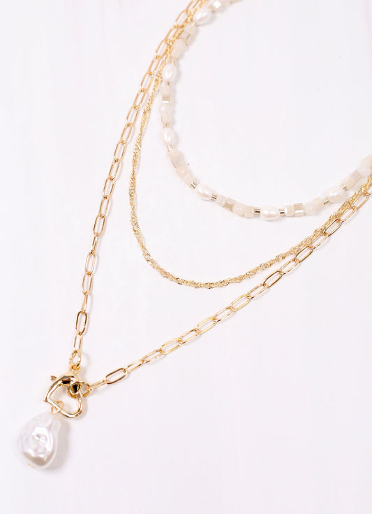 Johnston Layered Necklace GOLD