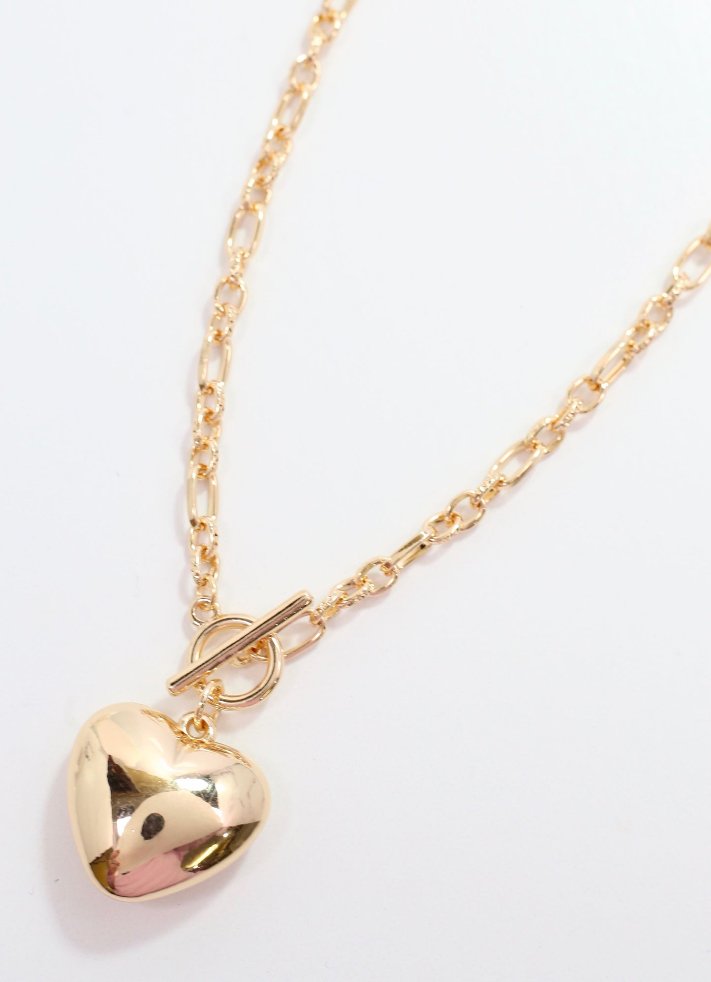 Courtney Heart Necklace GOLD