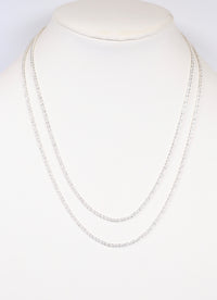 Albert Layered Necklace SILVER
