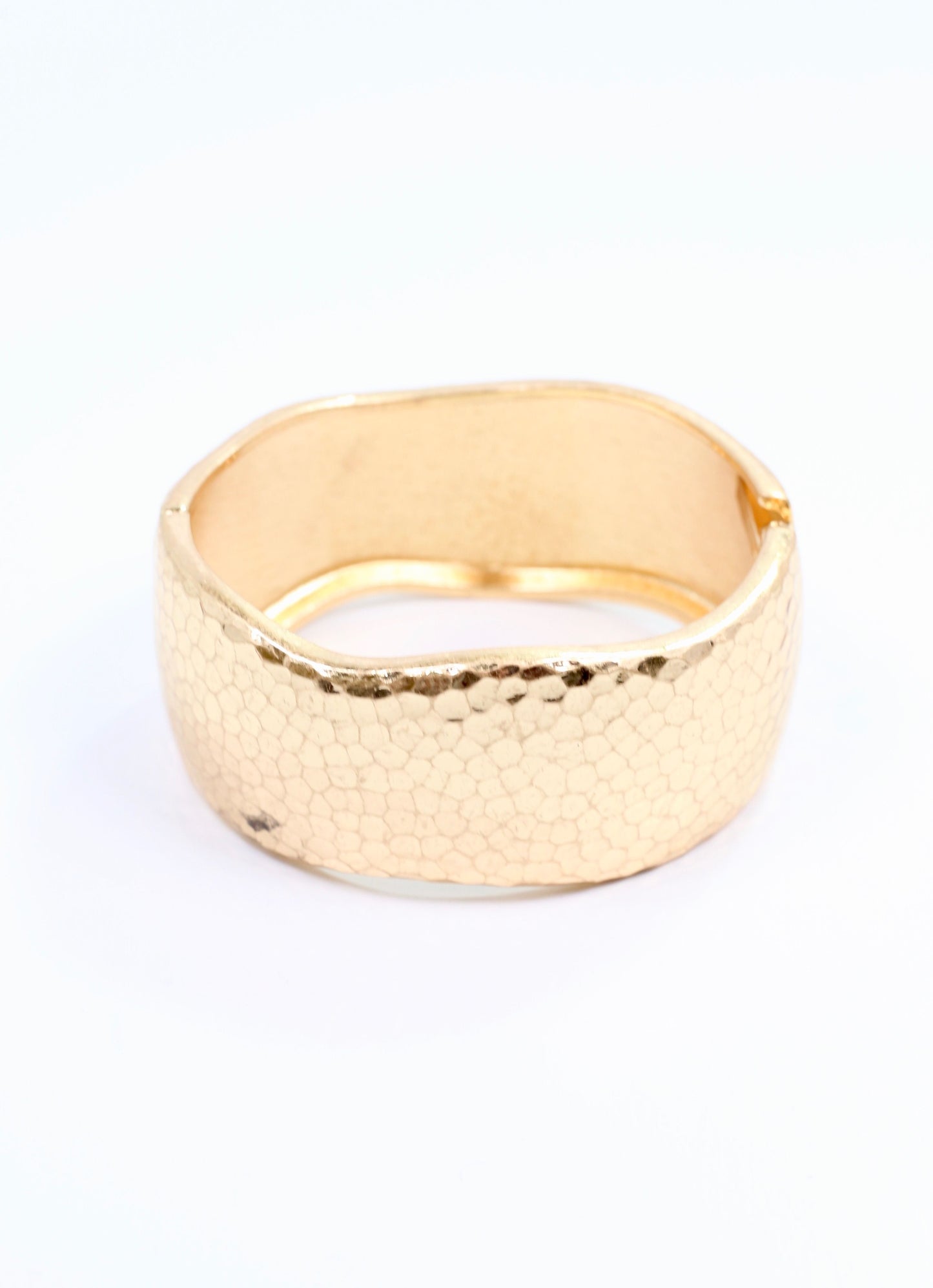 Bledel Hammered Bracelet Gold