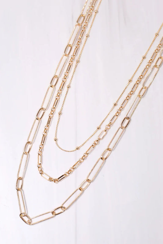 Harville Layered Necklace GOLD