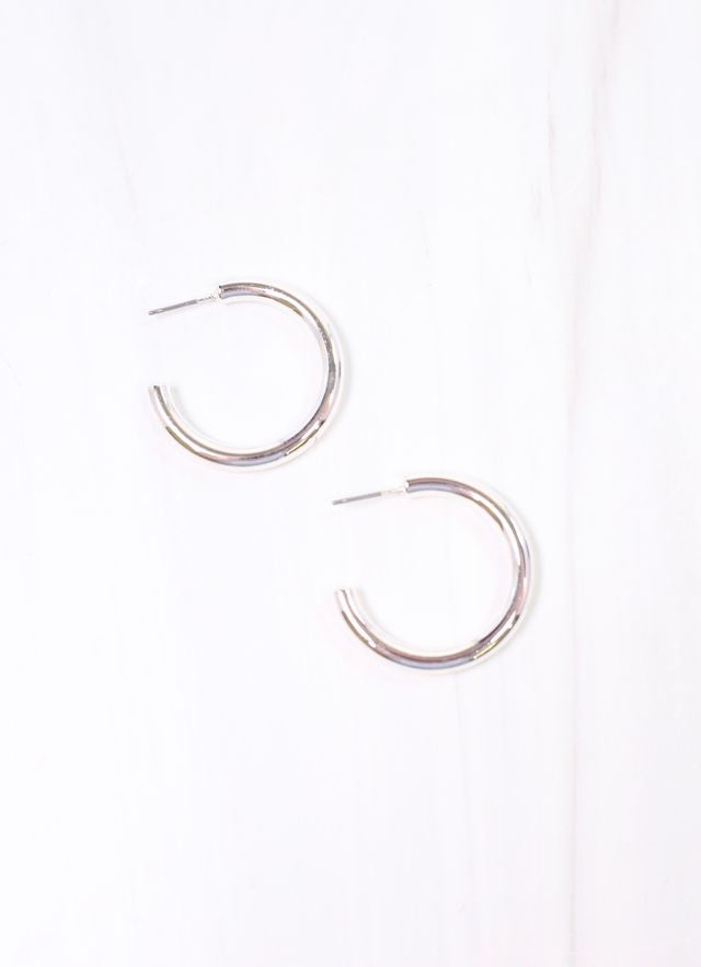 Kimberly Hoop Earring SILVER