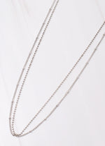 Charlton Layered Necklace SILVER