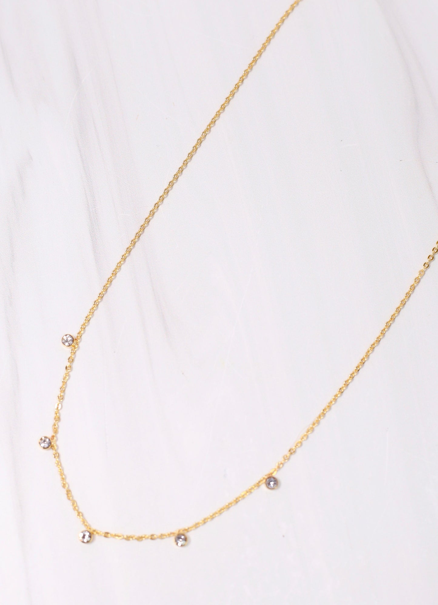 Chichie CZ Necklace GOLD