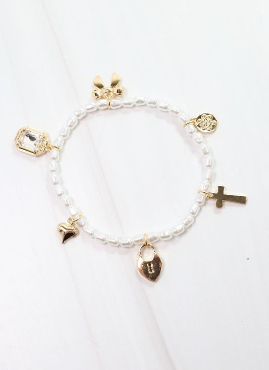 Charley Charm Bracelet PEARL