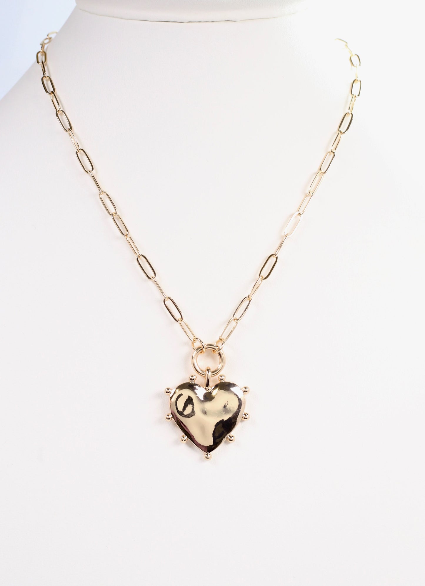 Bernier Heart Necklace GOLD