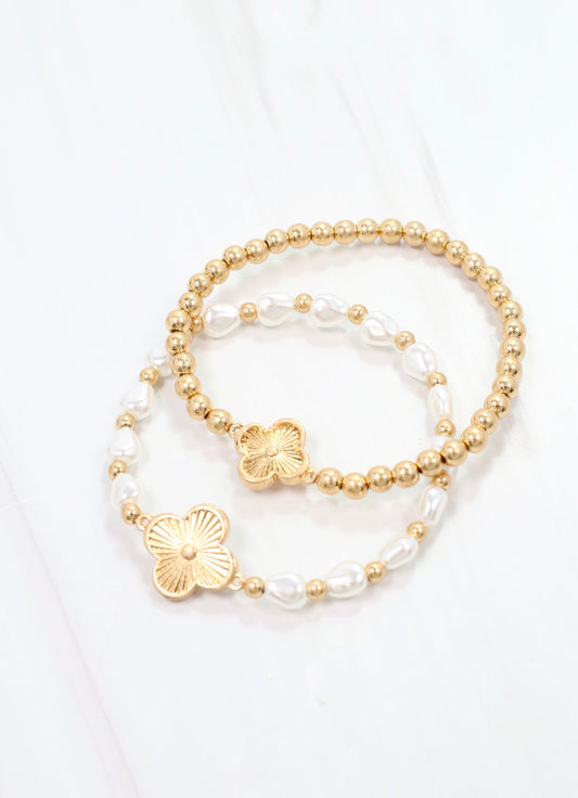 Anderson Bracelet Set Gold