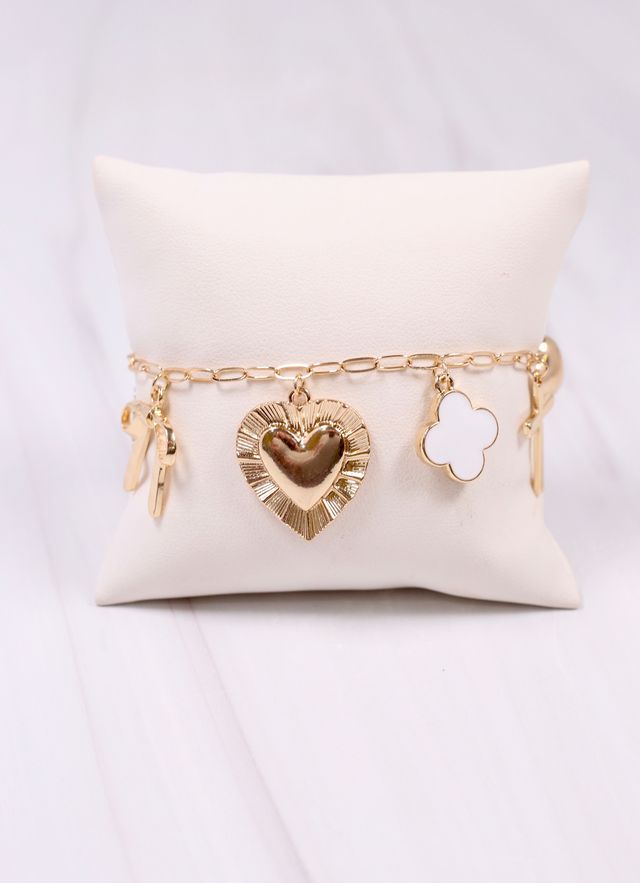 Kennie Charm Bracelet GOLD