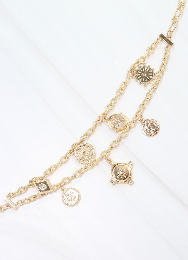 Sheryl Charm Bracelet GOLD