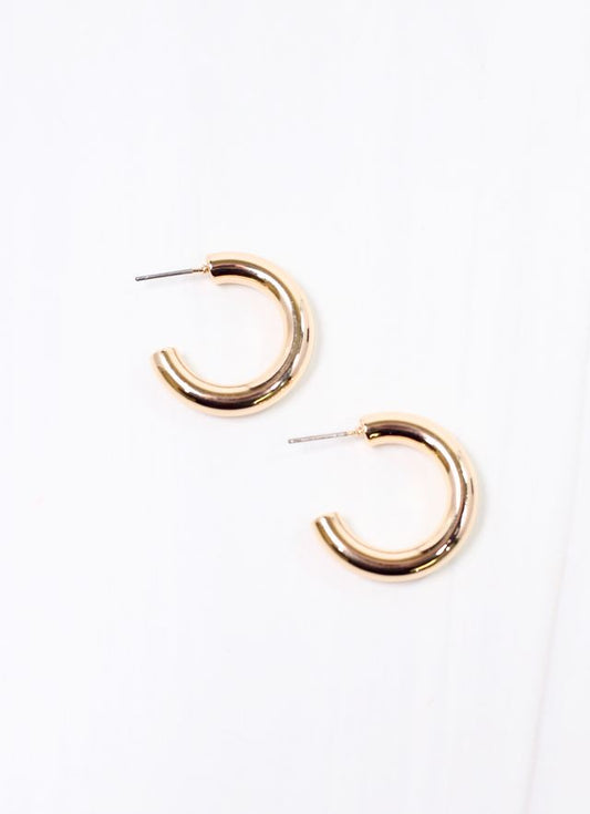 Besty Hoop Earring SHINY GOLD