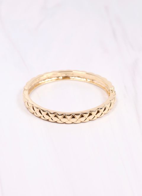 Theodosia Textured Bracelet GOLD