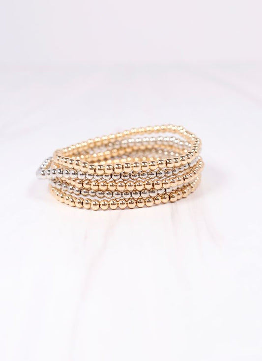 Kendale Bracelet Set GOLD SILVER