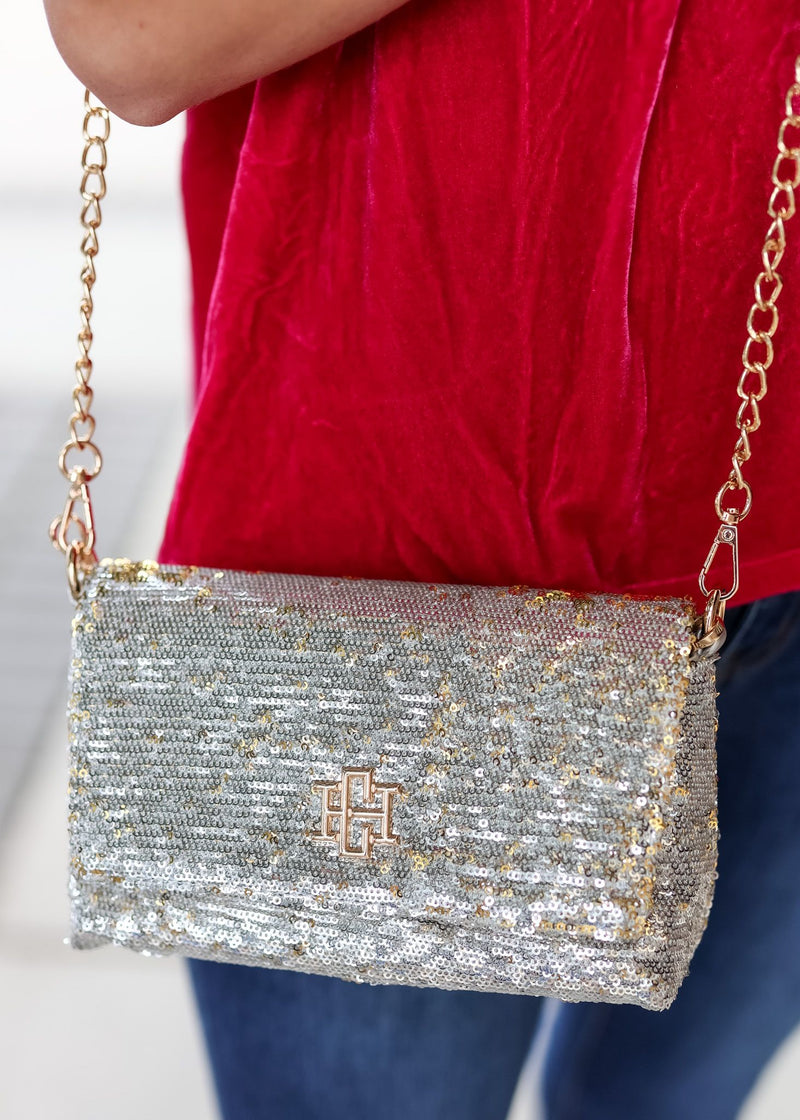 Shelby Crossbody SILVER GOLD SEQUIN