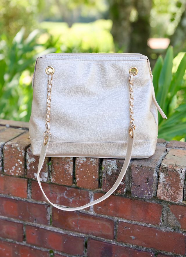 Teegan Tote Pearl