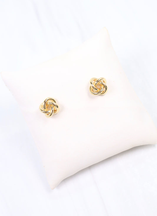 Sennett Knot Earring GOLD