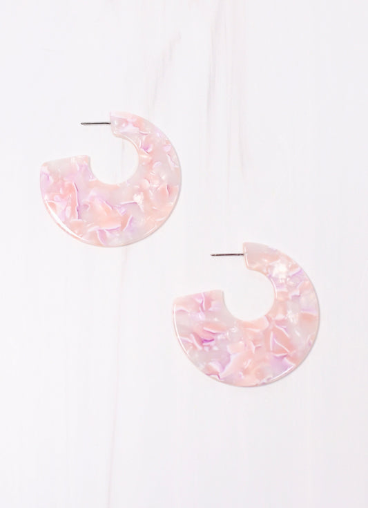 Keid Hoop Earring ROSE