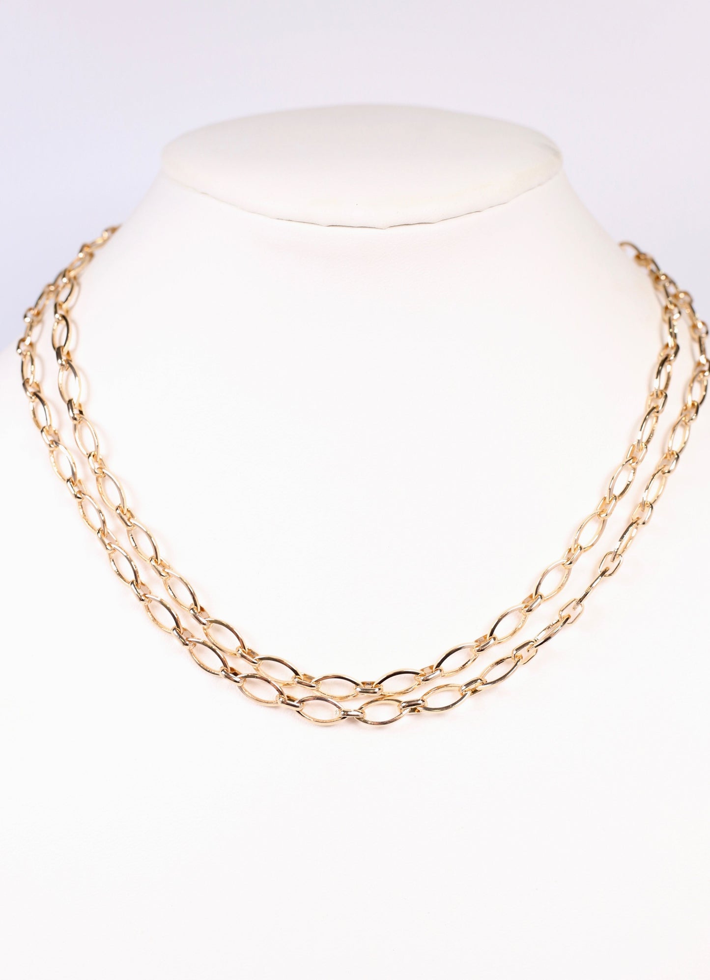 Andrews Link Necklace GOLD