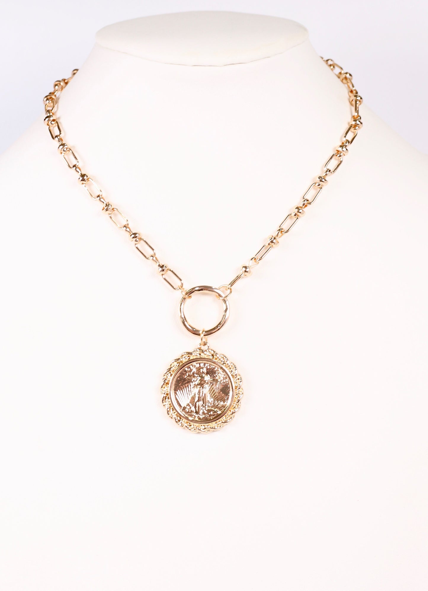 Simmons Pendant Necklace GOLD