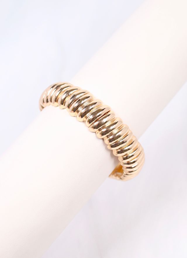 Ivey Metal Stretch Bracelet GOLD