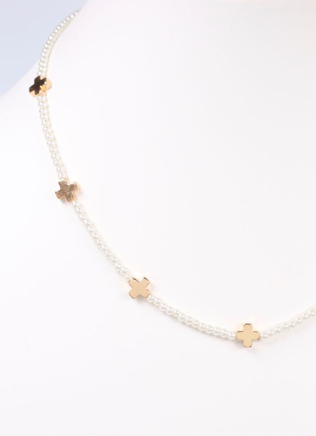 Bonetta Pearl Necklace CREAM