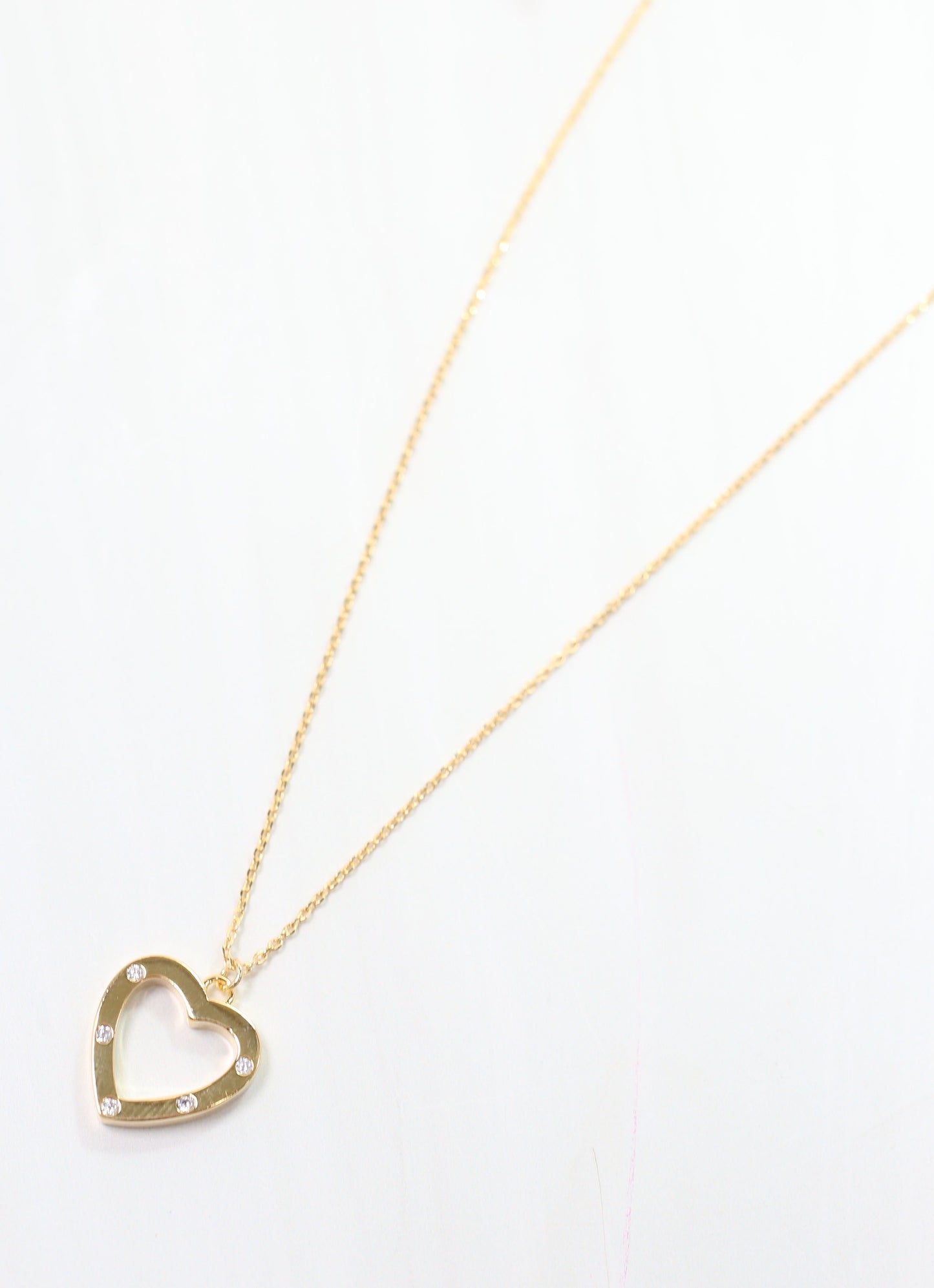 Dalmeny Heart Necklace Gold